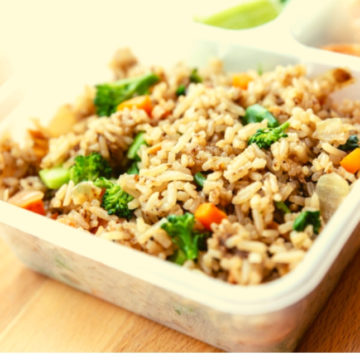 Low FODMAP Veggies Fried Rice | No Onion No Garlic recipe