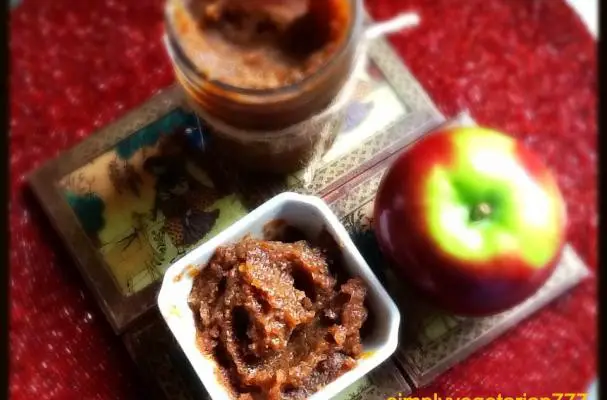 Apple Pears and Dates Chutney / Compote